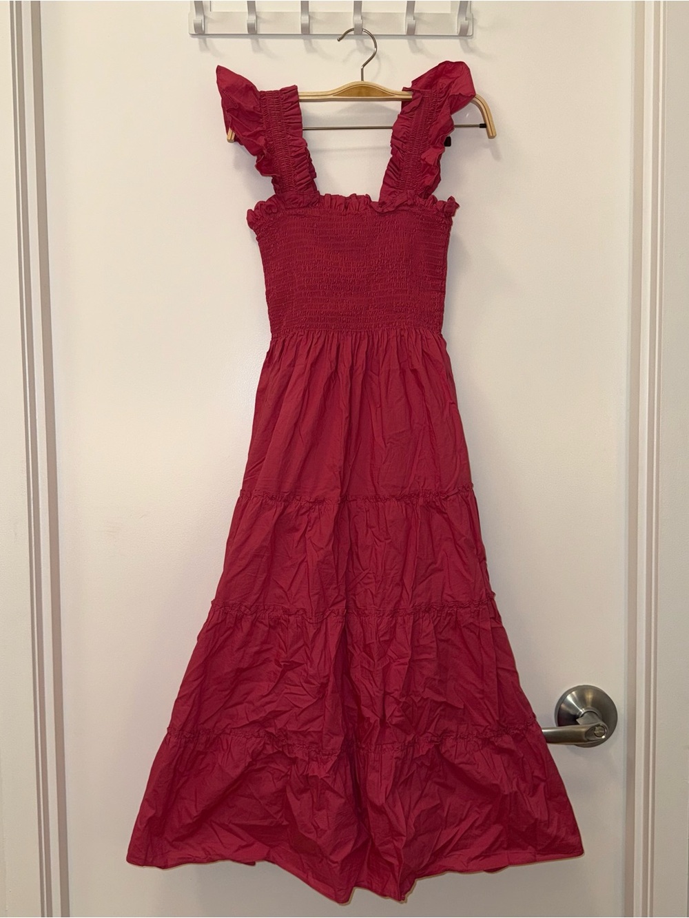 Hill House - Ellie Nap Dress, Lipstick Pink, XXS